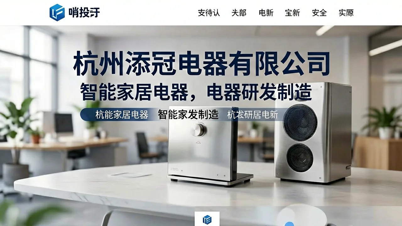 杭州添冠电器有限公司 主题配图